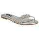 Nine West Women's Luxury Sandal, Silver 040, 6 UK