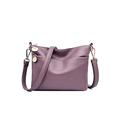 SKINII Women's Handbag， Women Messenger Crossbody Bags For Women Soft Leather Bags Handbags Women Ladies Shoulder Bag (Color : Purple)