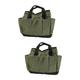 jojofuny 2pcs Garden Buggy Bag Garden Tool Canvas Tool Tote Garden Tote Bag Canvas Holder Tools Bag Organizer Tools Bags Tools Organizer Oxford Cloth Tool Holder Multiple Pockets