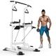 Multi Gym Pull Up Station Power Tower Pull Up And Dip Station Workout Tower Dip Bars Dip Station Vertical Knee Raise Pull Chin Push Up Workout Fitness