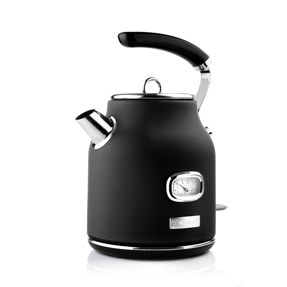 Westinghouse Wasserkocher Retro Serie 1,7 Liter, 2200 Watt, 360° Basis, schwarz Image