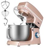 7.5 Quart Stand Mixer, 660W 6-Speed Tilt-Head Kitchen Electric Food Mixer with Beater, Dough Hook, Wire Whip