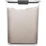 Rubbermaid 1994228 Container, BPA Free Plastic, Brilliance Pantry Airtight Food Storage, Open Stock, Flour (16 Cup)