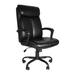 Office Desk Chair with High Quality PU Leather, Adjustable Height/Tilt, 360-Degree Swivel, 300LBS , Black