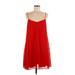 Laundry by Design Casual Dress - Slip dress: Red Dresses - New - Women's Size 8