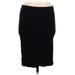 H&M Casual Skirt: Black Solid Bottoms - Women's Size Medium