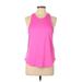 Adidas Active Tank Top: Pink Activewear - Women's Size Large