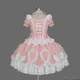 Robe d'été gothique Lolita en dentelle de coton Costume de cosplay lolita vêtements pour femmes