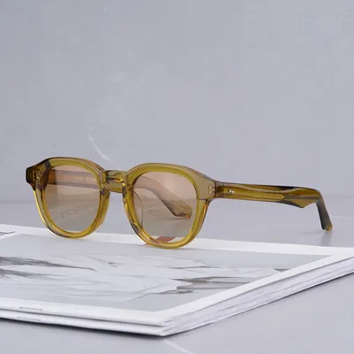 LemRish-Lunettes de soleil DAHVEN pour femmes lunettes de soleil en acétate vintage lunettes de