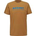 MAMMUT Herren Shirt Trovat T-Shirt Men Logo, Größe M in Braun