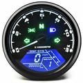 Universeller Motorrad-Kilometerzähler, LCD-Digital-Tachometer, Drehzahlmesser, Messgeräte mit