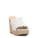 Serilda Espadrille Platform Wedge Slide Sandal