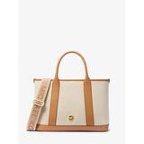 Luisa Medium Cotton Canvas Satchel