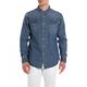 Replay Herren Jeanshemd aus Baumwolle, Blau (Medium Blue 009), 3XL