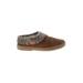 Clarks Mule/Clog: Brown Fair Isle Shoes - Women's Size 9