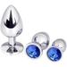 Amal Plugs Set For Men 3pc Soft Anal Plug Set Trainer Kit AnÃ le Pugs Beginner Set for Women and Men Blue BA6