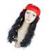 Adult Pirate Wig with Eye-Patch Fan Dress Up Party Wig With Dreadlocks Suitable for Men and Women