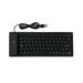 Lixada Silicone Keyboard 84 Keys Spanish Wired USB Dustproof Waterproof Foldable for Desktop Laptop