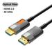 HDMI Optical Fiber Cable 4K 60Hz HDMI-compatible Ultra High Speed 18Gbps HDR eARC Fiber Optic HDMI 2.0 Cables For TV 10M 15M 20M HDMI 2.0 4K 60Hz 15m