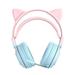 ELES Macaron Color Live Streaming Gaming Wireless Bluetooth Headphones Dual Mode Music Headphones