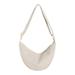 Crossbody Bags for Women Messenger Laptop Bag for Women Women s Fashion Solid Color Cordulet Crossbody Bag Dumpling Bag Lightweight Underarm Bag Single Shoulder Canvas Bag