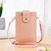 Oneshit Touchscreen Phone Purse Crossbody For Women Cellphone Crossbody With Shoulder Strap Crossbody Phone Wallet Case With Clear Window Up To 6.7in Phone Bags