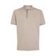 Calvin Klein Herren Poloshirt aus Bio-Baumwolle, grau, Gr. M