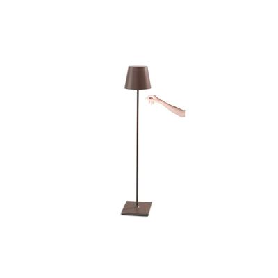 Zafferano Poldina Pro XXL Corten wiederaufladbare und dimmbare LED-Lampe 150cm