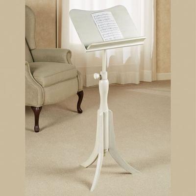 Parke Music Stand Whitewash , Whitewash