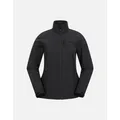 Women's Mountain Warehouse Womens/Ladies Grasmere Soft Shell Jacket - Black - Size: 12