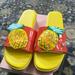 Kate Spade Shoes | Kate Spade Sandals Shoes Size 10 Pineapple Blow Up Sandals Nwt New Yellow | Color: Orange/Yellow | Size: 10
