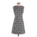 Alice + Olivia Casual Dress - A-Line High Neck Sleeveless: Black Dresses - Women's Size 4