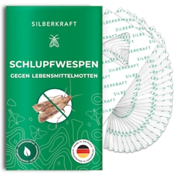 Schlupfwespen gegen Lebensmittelmotten: 3 Lieferungen je 25 Karten (75 Karten gesamt) Image