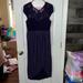 Free People Dresses | Free People Purple Lace Top Tulip Hem Corset/Bustier Maxi Dress Size Medium | Color: Purple | Size: M