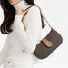 Michael Kors Bags | Michael Kors Carmen Small Metallic Shoulder Bag Brown | Color: Brown | Size: Os