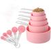 10pcs Measuring Cups And Spoons, Nesting Measuring Cups With Stainless Steel Handle For Dry Goods And Liquid Ingredients