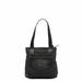 Gucci Bags | Gucci Gg Canvas Handbag Tote Bag 019 0402 Black Leather Ladies | Color: Black | Size: Os
