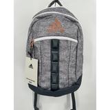 Adidas Bags | Adidas Stratton 3 Backpack Heather Gray Large School Bag Fits 17" Laptop Girl | Color: Gold/Gray | Size: Large