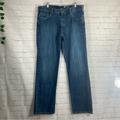 Carhartt Jeans | Carhartt Blue Jeans Relaxed Straight Leg Dark Wash 39x34 Work Pants Denim Euc | Color: Blue | Size: 39