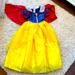 Disney Costumes | Euc Disney Snow White Costume. | Color: Red/Yellow | Size: 7