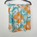 Lilly Pulitzer Skirts | Lilly Pulitzer - Do The Wave - Silk Skirt - Medium | Color: Blue/Orange | Size: M