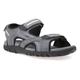 Sandale GEOX "UOMO SANDAL STRADA" Gr. 40, grau (stone, hellgrau) Herren Schuhe Sandalen