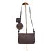 Michael Kors Bags | Michael Kors Jet Set Women's Brown Leather Logo Travel Sling Crossbody Bag Small | Color: Black/Brown | Size: Os