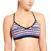 Athleta Swim | Athleta Aztec Bikini Top Striped Geometric Size L Nwot | Color: Black/Blue | Size: L