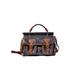 Anthropologie Bags | Anthropologie Bag Schuler & Sons Philadelphia Leather Black & Brown Satchel | Color: Black/Brown | Size: Os