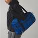 Lululemon Athletica Bags | Lululemon Run Ways Duffel Miss Mosaic Lakeside Blue Hero Gym Yoga Bag Travel | Color: Blue | Size: Os