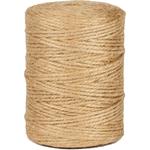 100m de ficelle de jute teinte naturelle, sans goût, convient pour le bricolage, le jardinage,