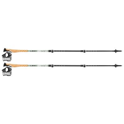 Leki - Cross Trail Carbon - Trailrunning Stöcke Gr 100-135 cm weiß/schwarz
