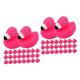 BESTonZON 48 Pcs Flamingo Toy Baby Bath Tub Baby Bath Toys Baby Toys Infant Toys Kids Bath Toys Bathtub Toys Kids Plaything Kids Bathroom Water Toy Baby Water Vinyl Take a Bath Toddler