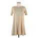 BCBGeneration Casual Dress - A-Line: Tan Dresses - Women's Size Medium